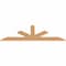 Ekena Millwork Saratoga Smooth Timber Gable Bracket, Western Red Cedar, 84"W x 28"H x 1 1/2"D x 5 1/2"F, 8/12 Pitch GBW084X28X0206SAR00SWR - alternate 3